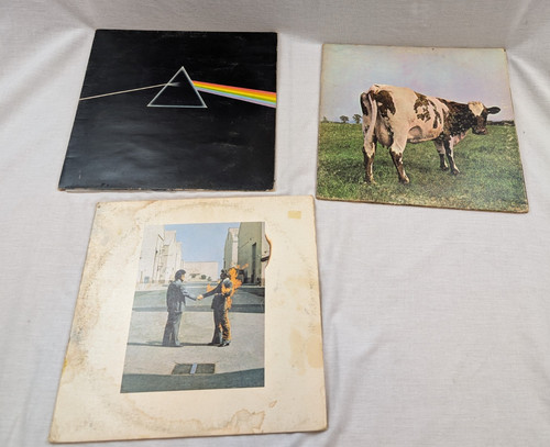 Pink floyd vinyl record - pink, 3