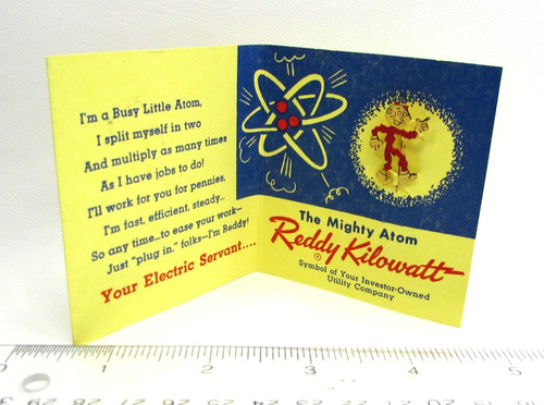 Vintage 1955 reddy kilowatt - vintage,