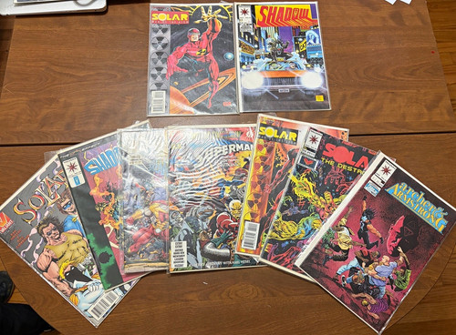 Valiant comic book lot solar - book,